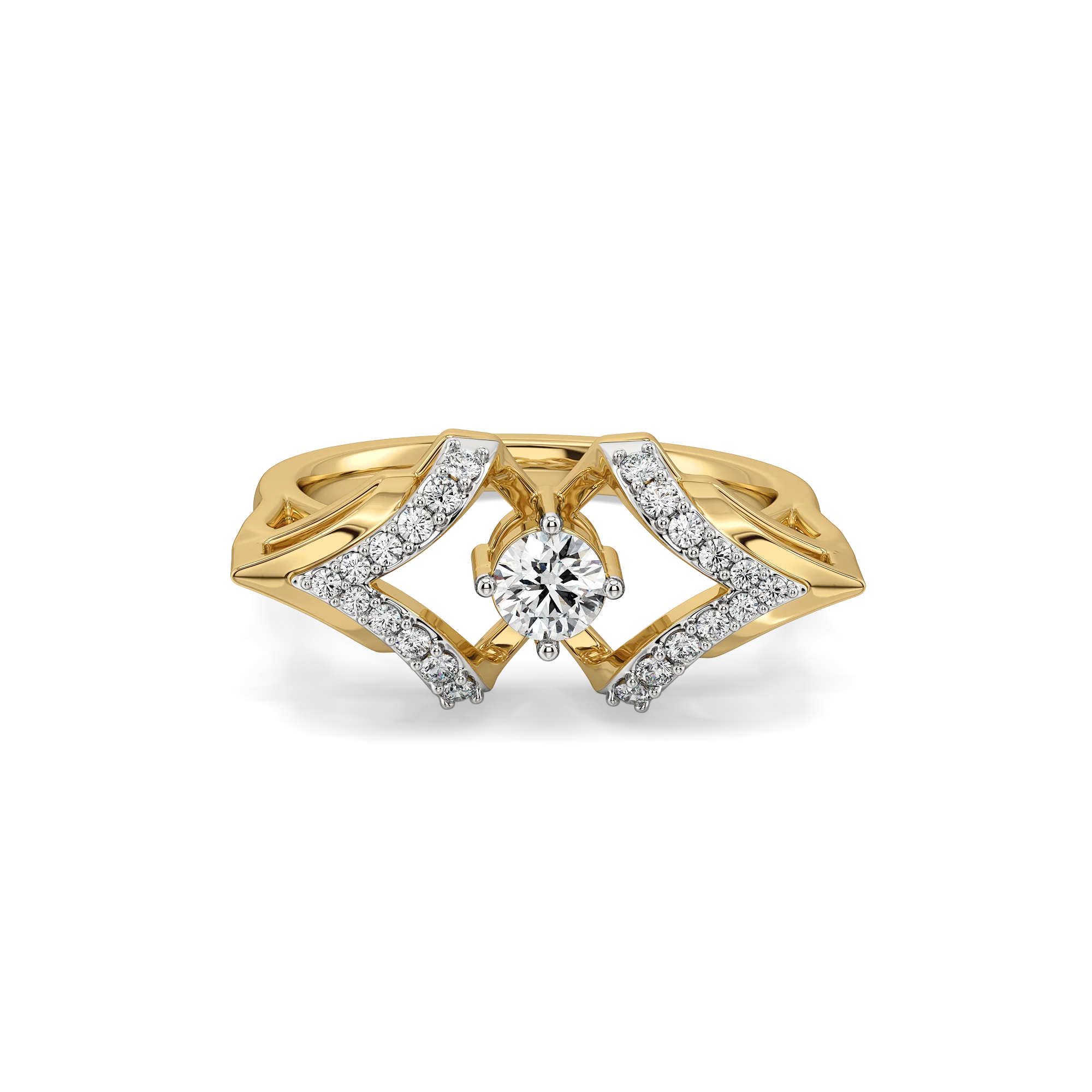 Solitaire Lab Diamond Studs